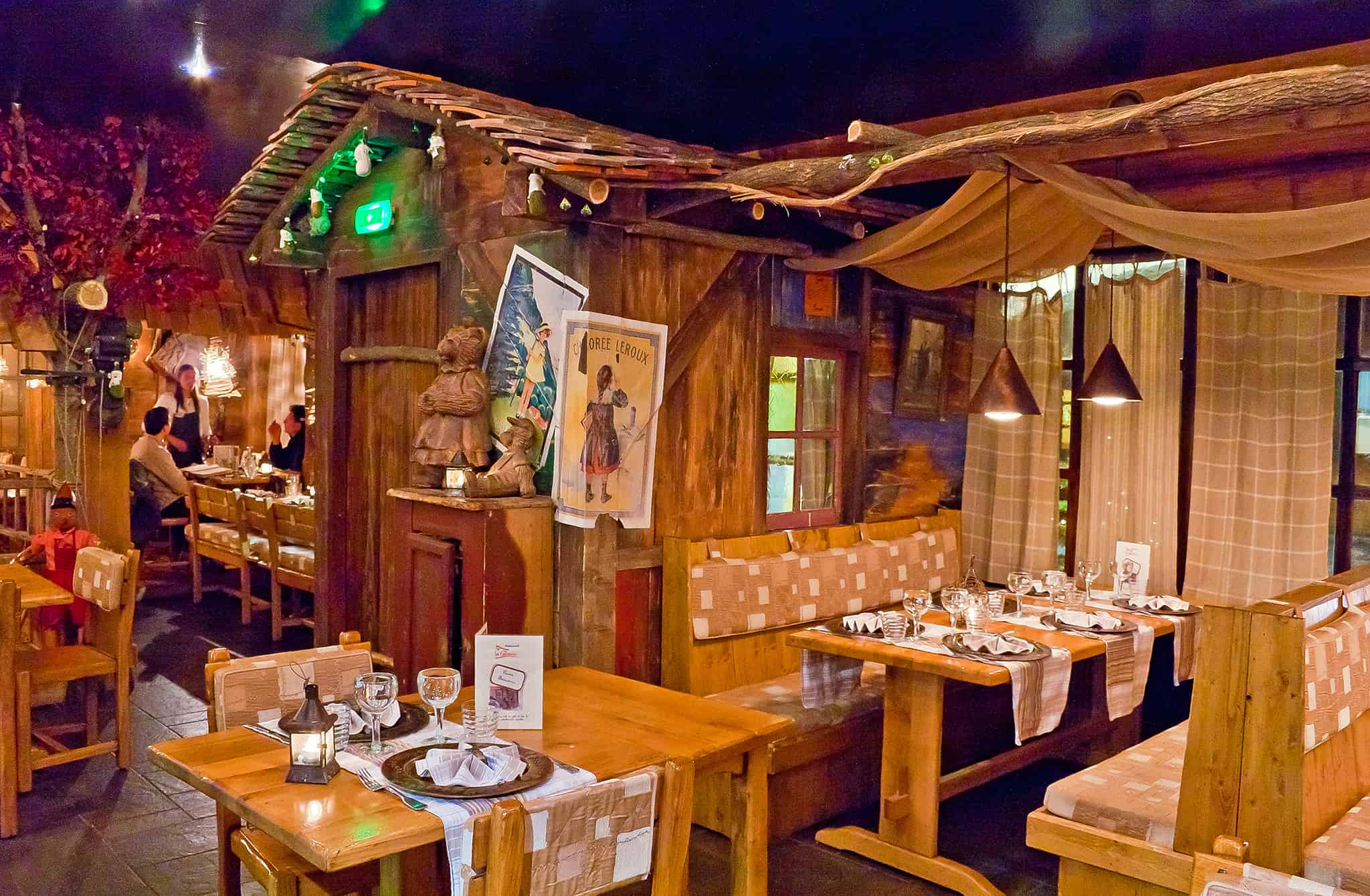 Salle du restaurant La Cabane des Balcons de Val Thorens