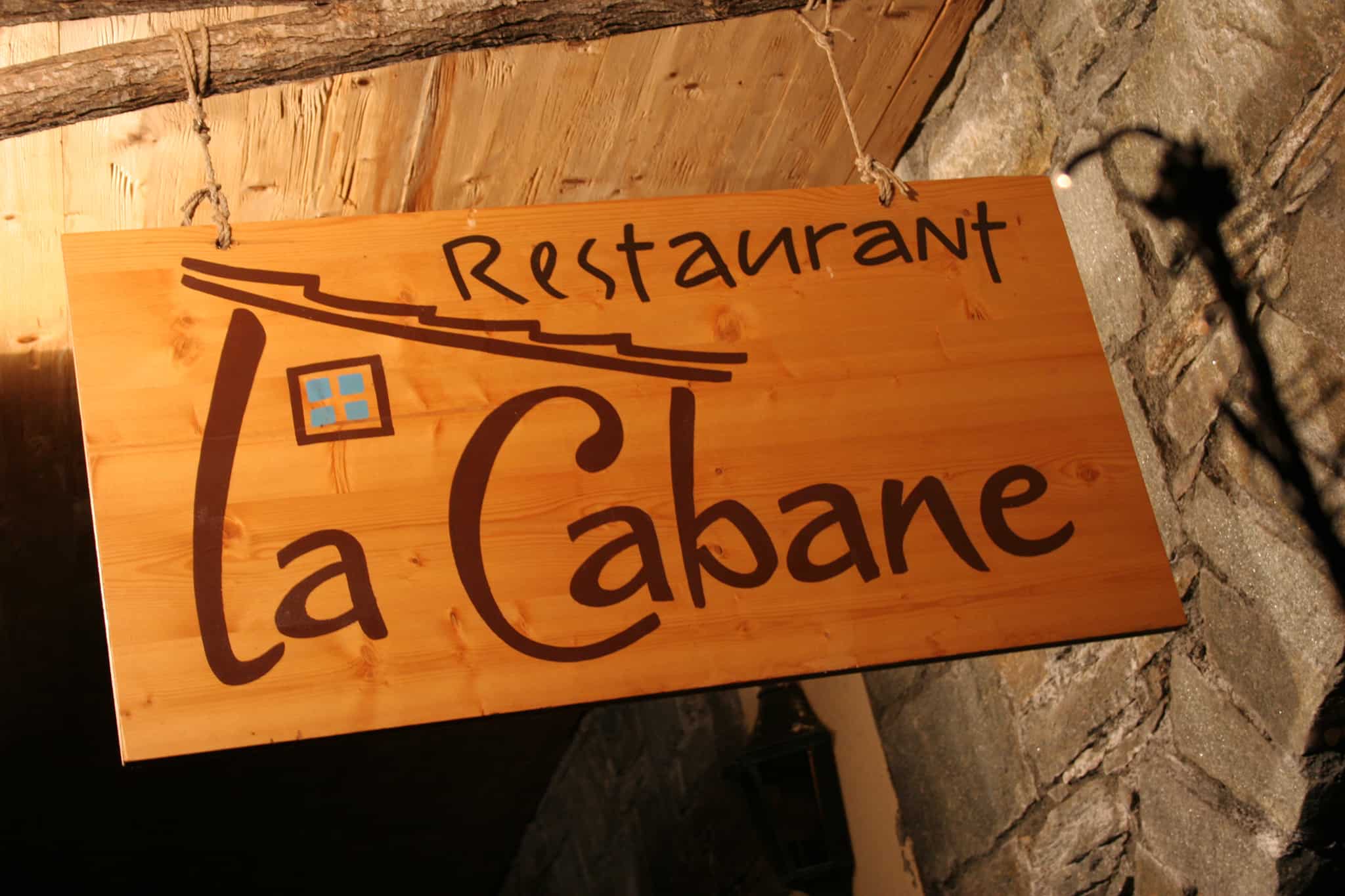 Restaurant Val thorens val chaviere La Cabane